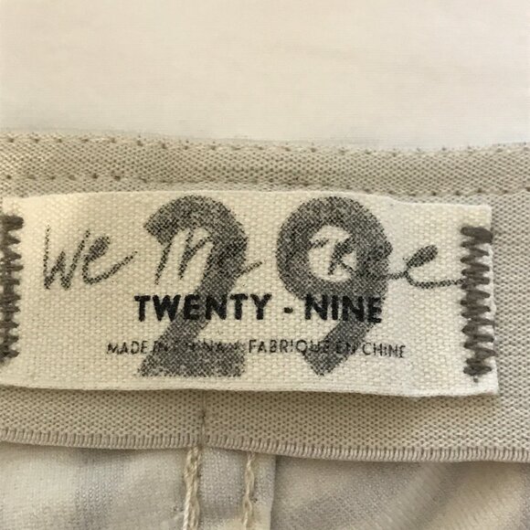 We the Free Penny Pull On Flare Jeans Women 29 Black Floral Mid Rise Pocket Boho - Picture 3 of 15